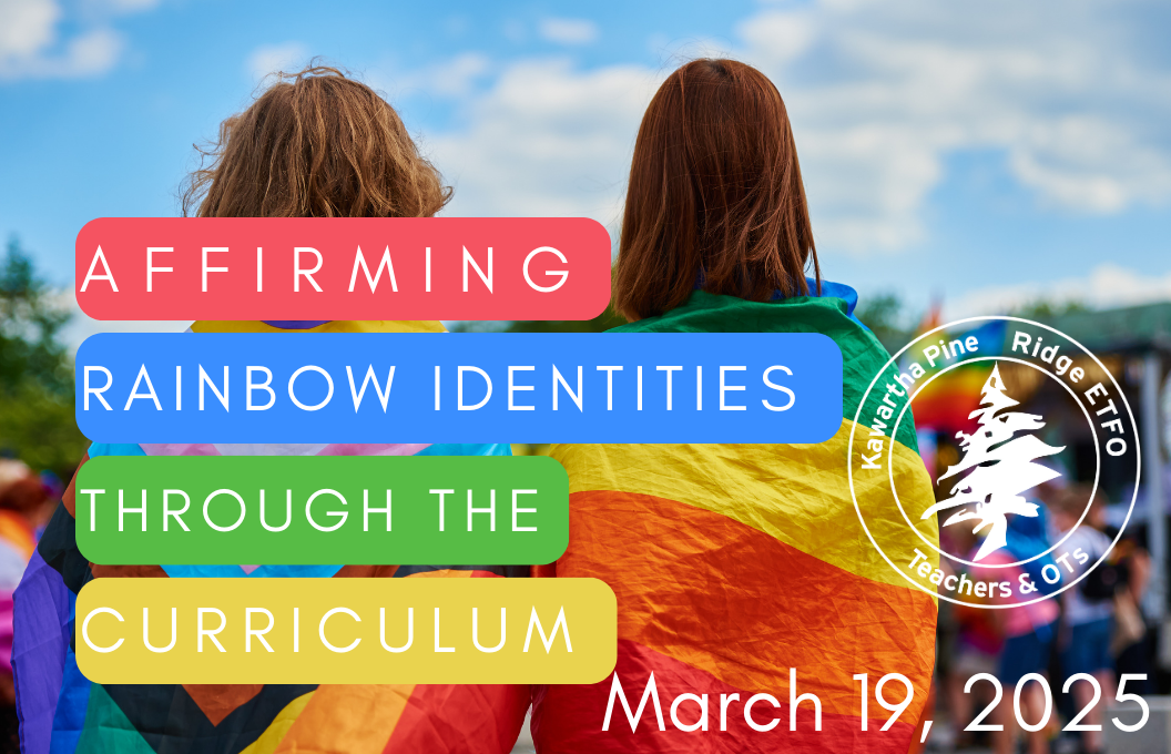 Workshop - Affirming Rainbow Identities through the Curriculum