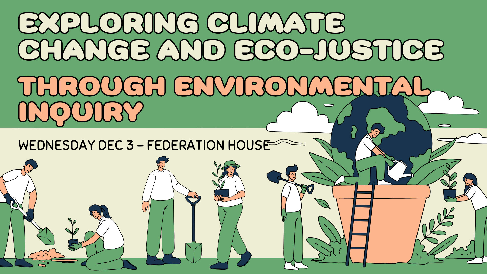Workshop - Exploring Climate Change and Eco-Justice Through Environmental Inquiry